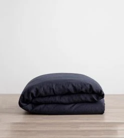 Cultiver | Linen Duvet Cover | Navy