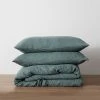 Homewares Cultiver | Linen Duvet Cover Set | Bluestone