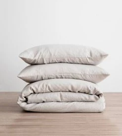 Cultiver | Linen Duvet Cover Set | Smoke Grey Homewares