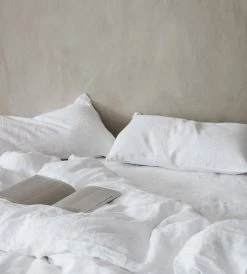 Cultiver | Linen Duvet Cover Set | White