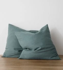 Cultiver | Linen European Pillowcase Pair | Bluestone Homewares