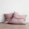 Cultiver | Linen European Pillowcase Pair | Dusk Homewares