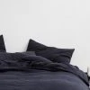 Cultiver | Linen Duvet Cover | Navy