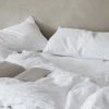 Cultiver | Linen Fitted Sheet | White