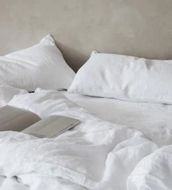 Cultiver | Linen Pillowcase Pair | White