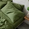 Homewares Cultiver | Linen Fitted Sheet | Forest