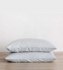 Cultiver | Linen Pillowcase Pair | Sky