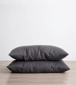 Homewares Cultiver | Linen Pillowcase Pair | Slate