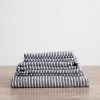 Cultiver | Linen Sheet Set | Indigo Stripe