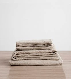 Homewares Cultiver | Linen Sheet Set | Natural