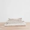 Homewares Cultiver | Linen Sheet Set | Pinstripe