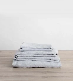 Homewares Cultiver | Linen Sheet Set | Sky
