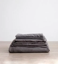 Cultiver | Linen Sheet Set | Slate Homewares