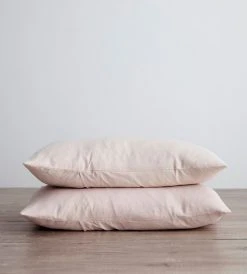 Cultiver | Linen Standard Pillowcase Pair | Blush Homewares