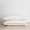 Homewares Cultiver | Linen Pillowcase Pair | Cedar Stripe