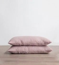 Cultiver | Linen Standard Pillowcase Pair | Dusk Homewares