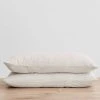Cultiver | Linen Standard Pillowcase Pair | Pinstripe
