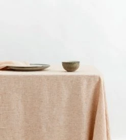 Cultiver | Linen Tablecloth | Cinnamon