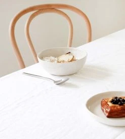 Cultiver | Linen Tablecloth | White