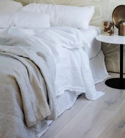 Cultiver | Linen Sheet Set | White Homewares