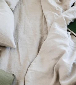 Homewares Cultiver | Linen Fitted Sheet | Natural