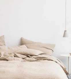 Cultiver | Linen Flat Sheet | Natural