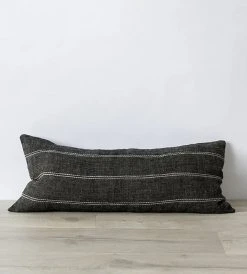 Homewares Cultiver | Mira Linen Cushion | Rafa Double Line