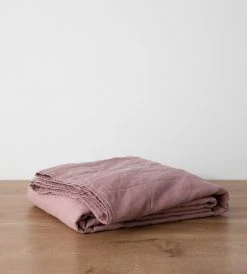 Homewares Cultiver | Linen Quilted Bedcover