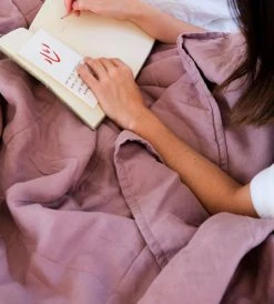 Homewares Cultiver | Linen Quilted Bedcover