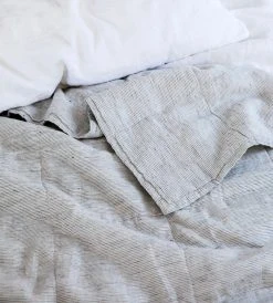 Homewares Cultiver | Linen Quilted Bedcover