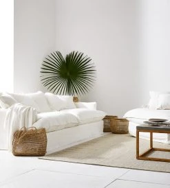 Papaya Dawson Sofa | 3 Seater | White Homewares