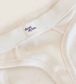 Intimates Dear Dylan | Ribbed Bikini Brief | French Vanilla