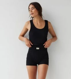 Intimates Dear Dylan | Ribbed Tank | Noir