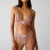 Dear Dylan | Ribbed Thong | Cameo Brown