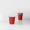 Falcon Enamelware Deluxe Enamel Tumbler | Red & White