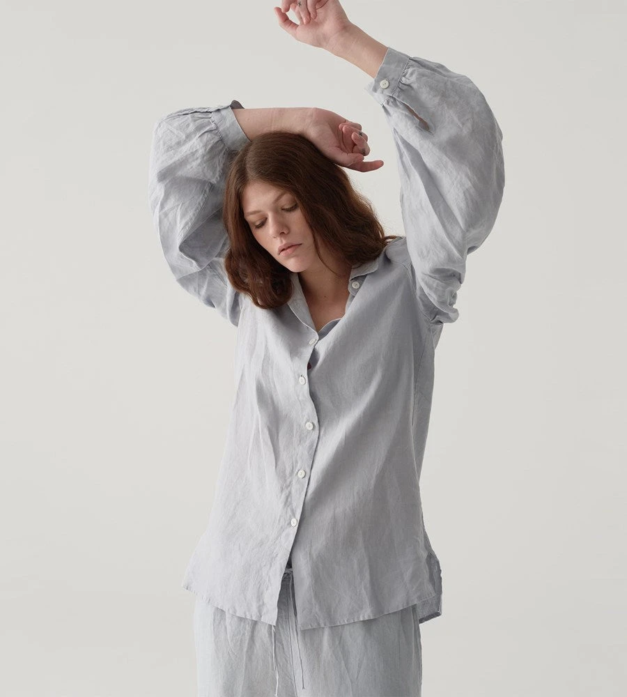 Fashion + Beauty Des Sen | Chateau Shirt | Sea Mist