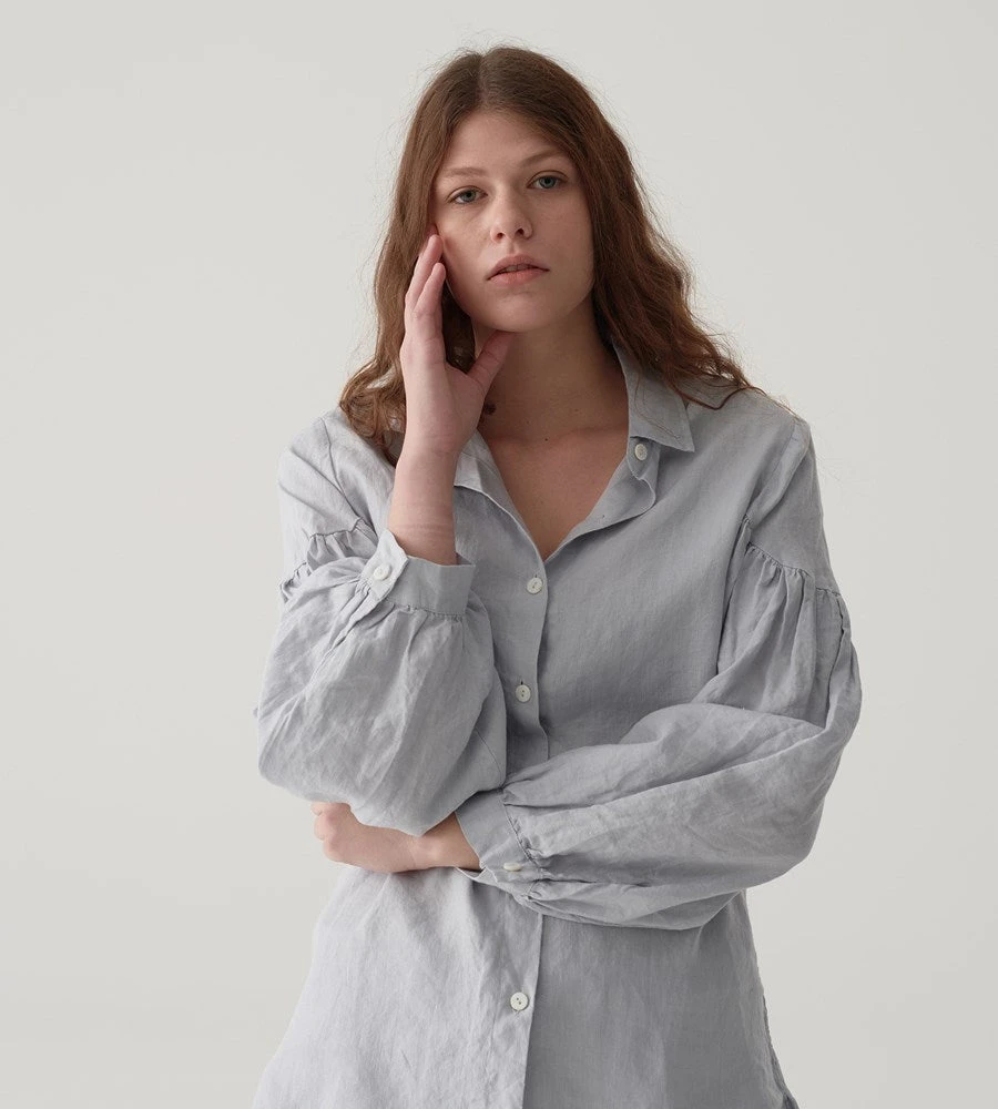 Fashion + Beauty Des Sen | Chateau Shirt | Sea Mist