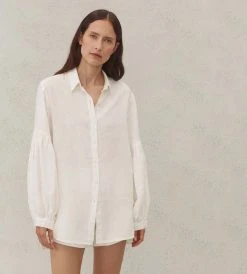 Des Sen | Corbusier Long Sleeve Shirt | Blanca Fashion + Beauty