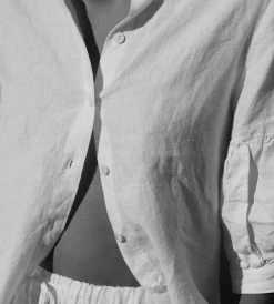 Fashion + Beauty Des Sen | Corbusier Short Sleeve Shirt | Blanca