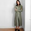 Des Sen | Kei Shirt Dress | Khaki