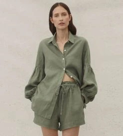 Des Sen | San Remo Shorts | Khaki