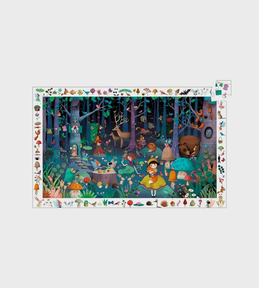 Baby + Child Djeco | Enchanted Forest | 100 Piece Puzzle