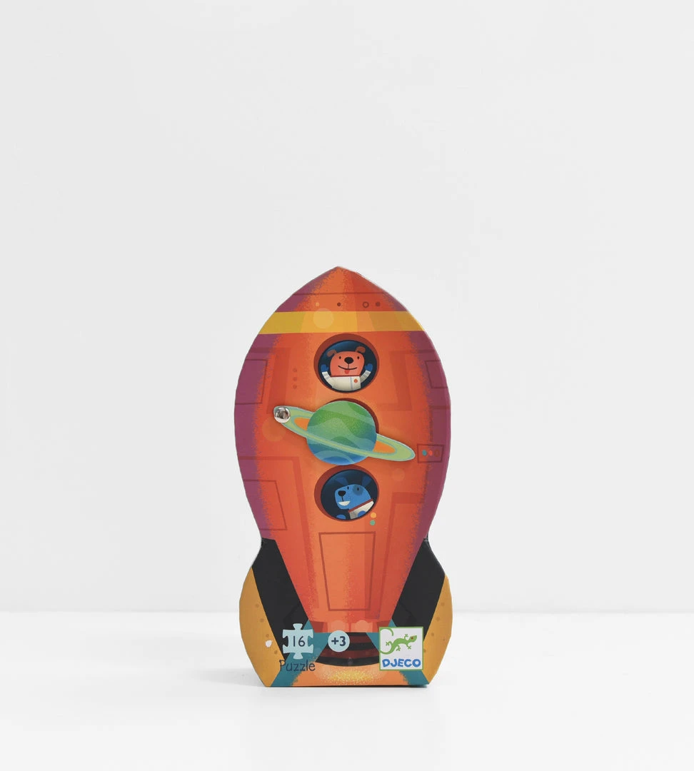Djeco | Spaceship | 16 Piece Puzzle Baby + Child