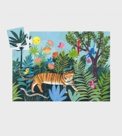 Djeco | The Tiger's Walk | 24 Piece Puzzle