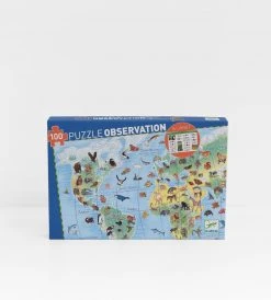 Djeco | World's Animals | 100 Piece Puzzle