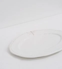 Father Rabbit Dining Homewares Dragonfly Ceramic Oval Ceramic Platter