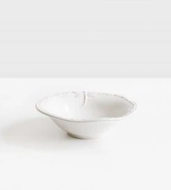 Father Rabbit Living Homewares Dragonfly Stoneware | White Cereal Bowl