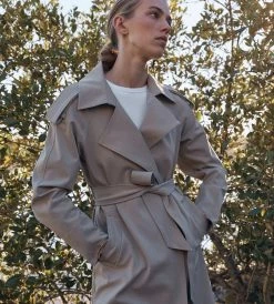 Elka Collective | Collider Coat | Stone