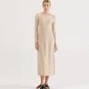 Elka Collective | Lyn Knit Dress | Biscuit