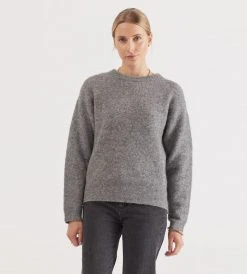 Elka Collective | Maxine Knit | Dark Grey Marle